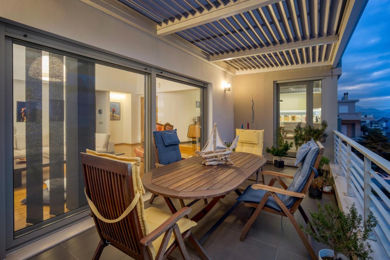 Artemis Luxury Penthouse By Estia Daire Kandiye Dış mekan fotoğraf